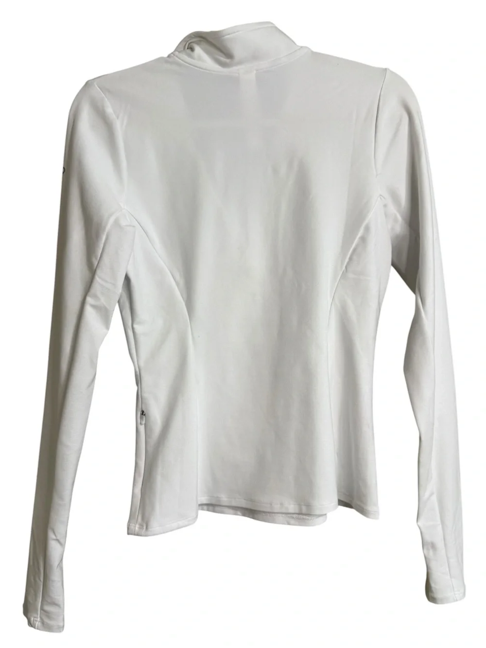 Alo Yoga Alosoft Half Zip Rapid Pullover White Small